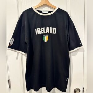 Lansdowne Black Ireland Sport 09 Shirt 100% Cotton - Size XXL